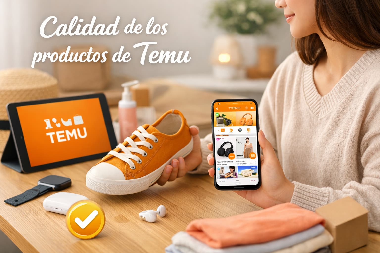 Calidad de los productos de Temu y su experiencia de compra