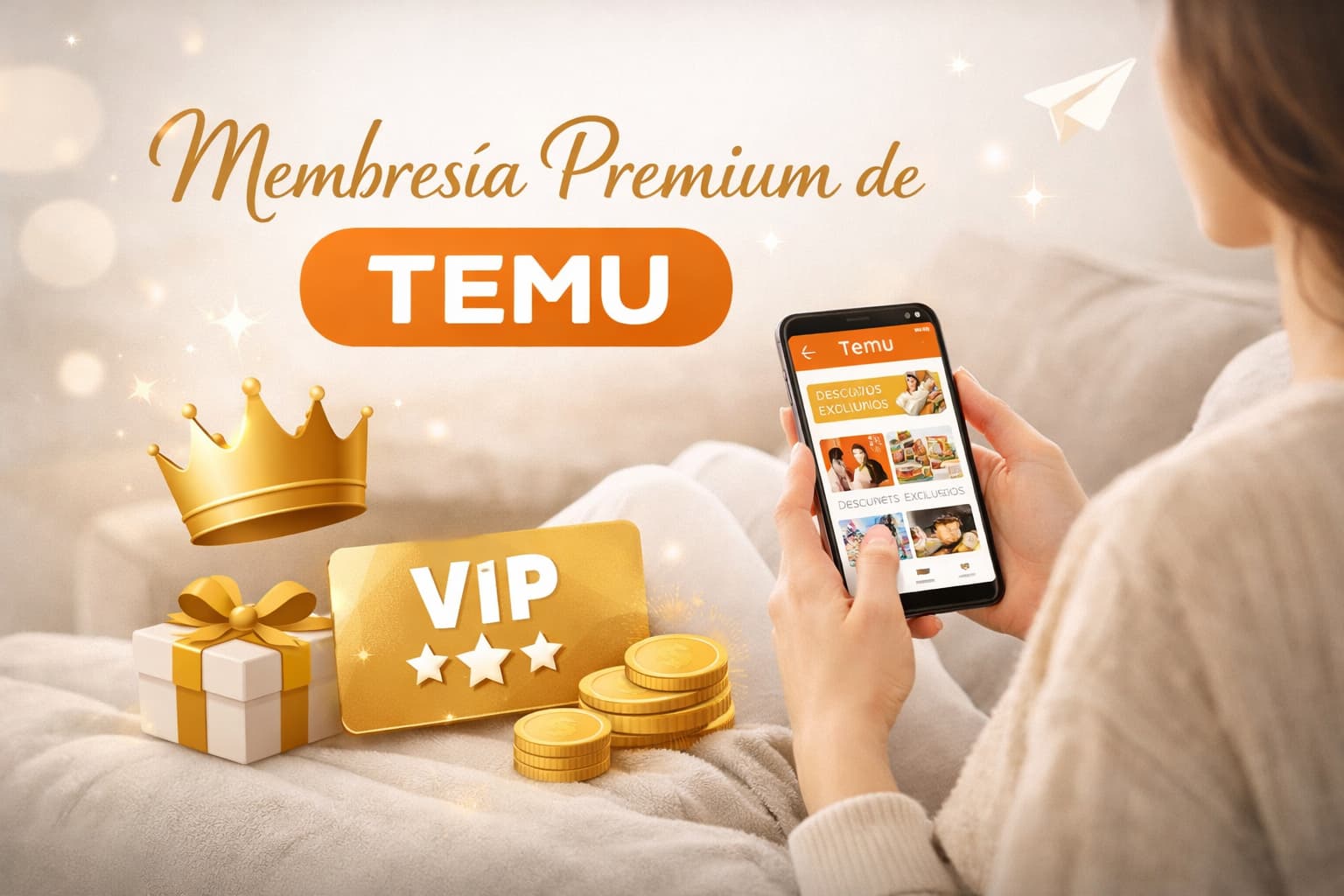 Membresía premium de Temu: ventajas reales en la app