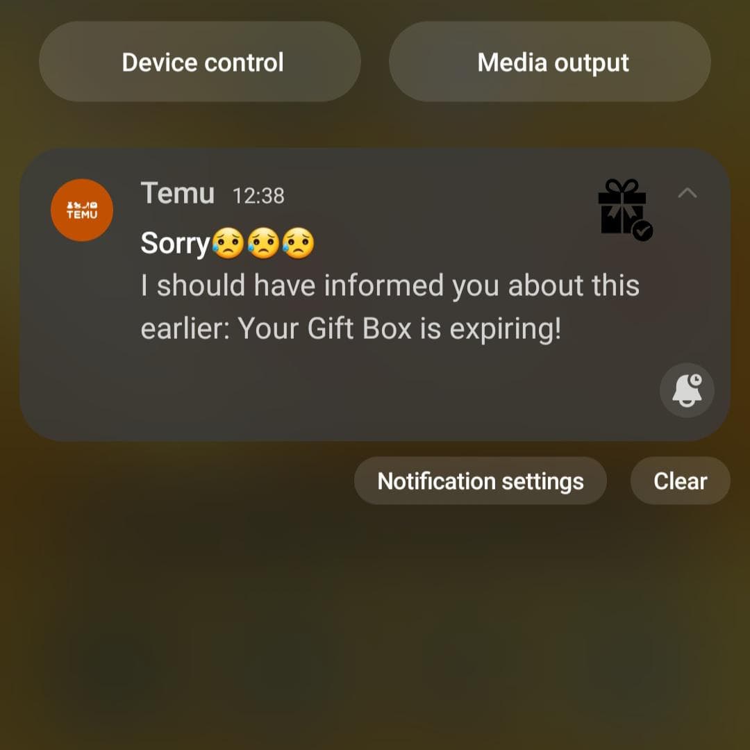 Cómo activar y configurar las notificaciones en la app Temu
