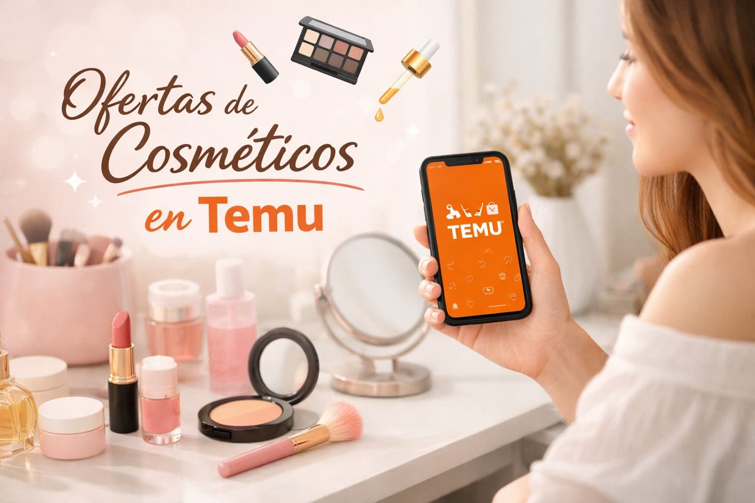 Ofertas de cosméticos en Temu que no te puedes perder