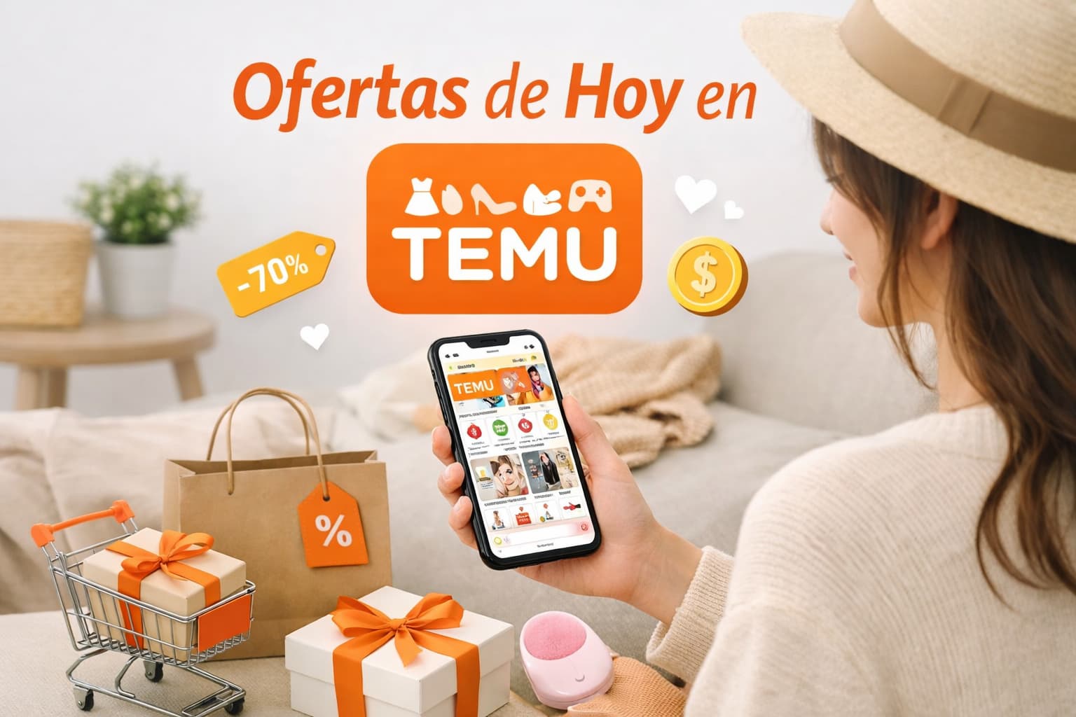 Ofertas de hoy en Temu: ahorra más comprando en la app