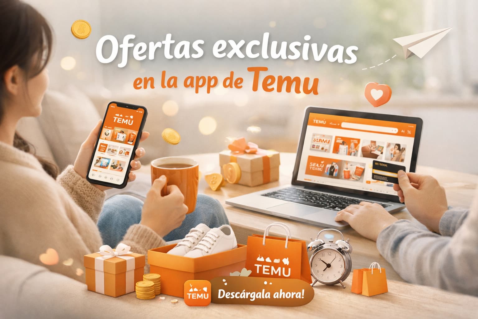 Ofertas exclusivas en la app de Temu para ahorrar más