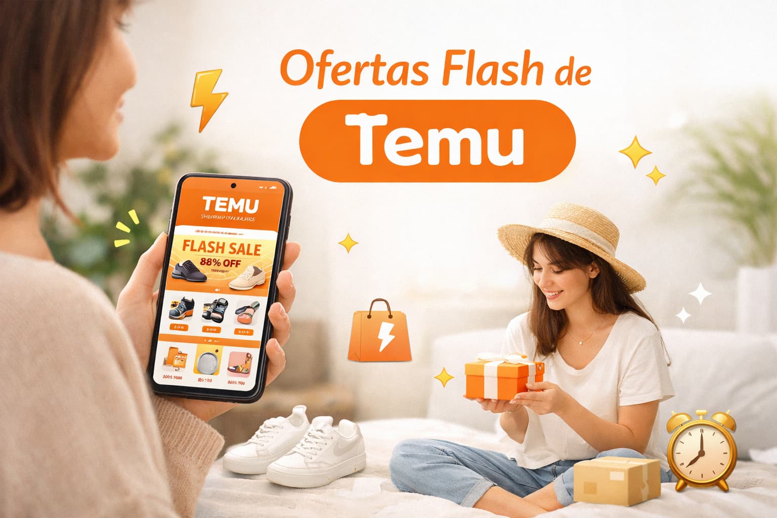 Ofertas flash de Temu: descuentos diarios desde la app