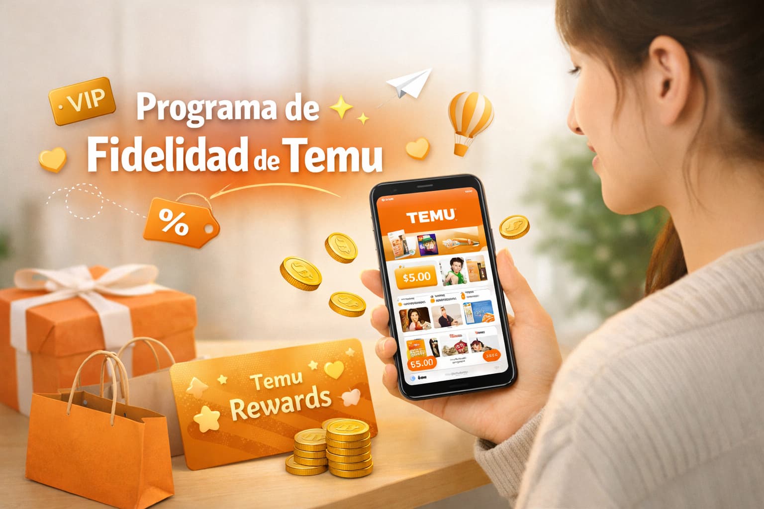 Programa de fidelidad de Temu y cómo ahorrar más en la app