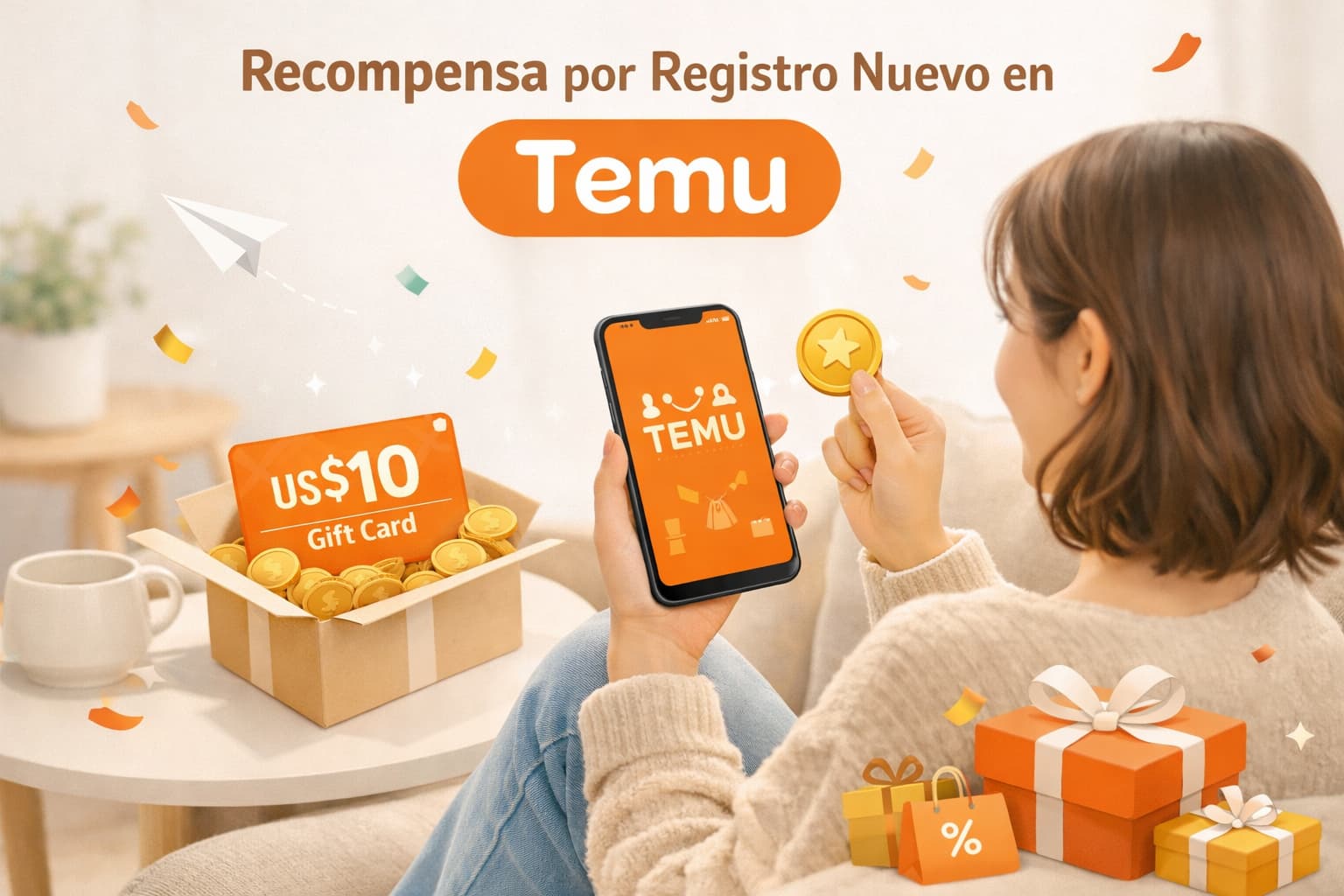 Recompensa por registro nuevo en Temu: cómo aprovecharla
