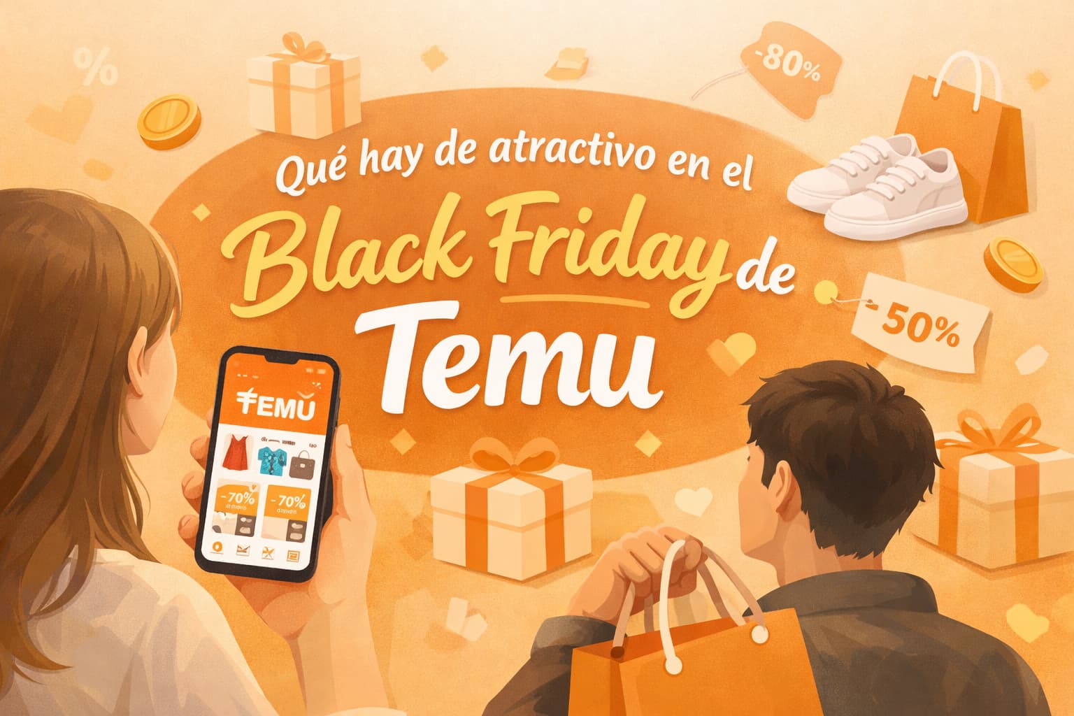 Qué hay de atractivo en el Black Friday de Temu